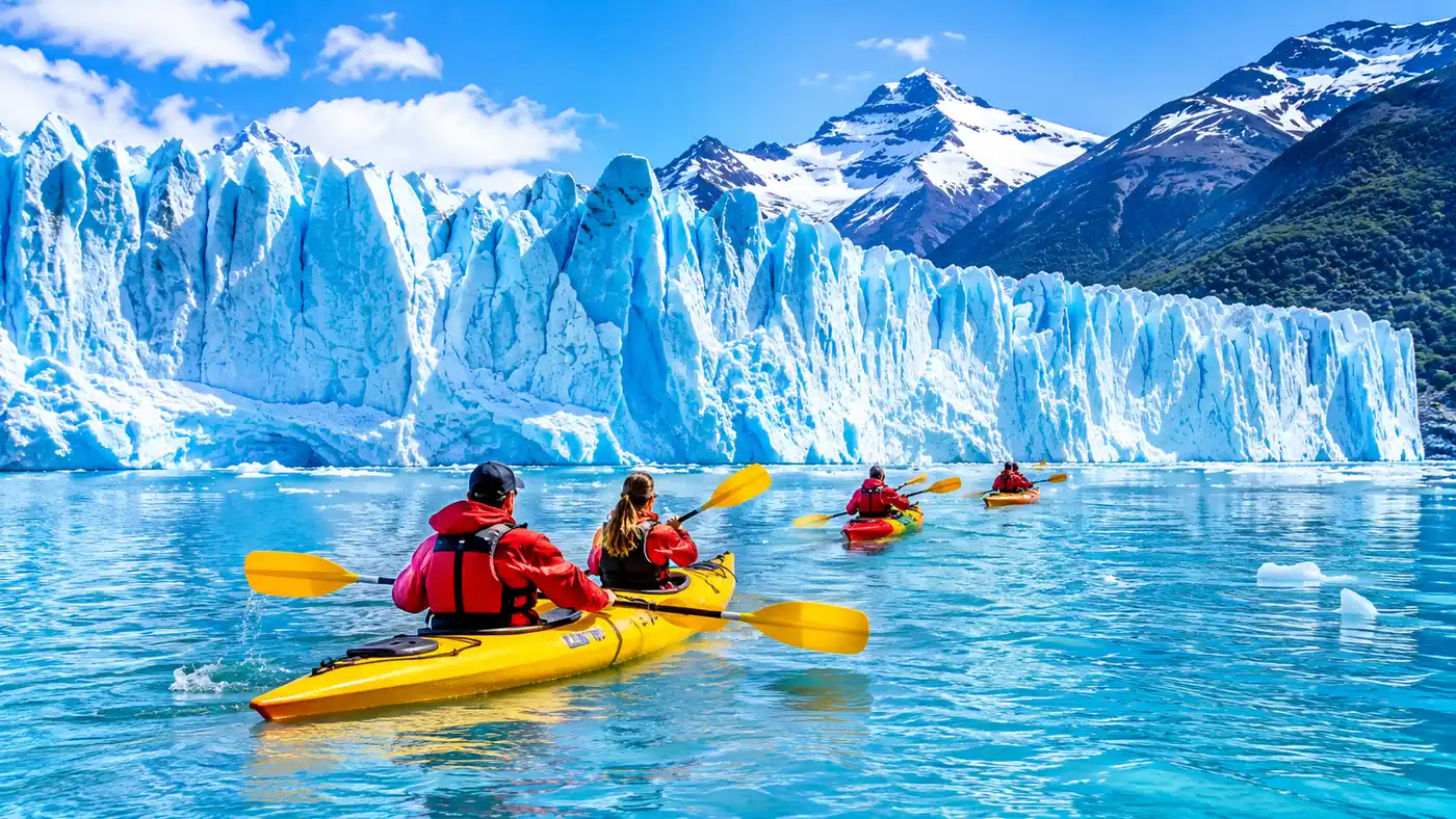Kayak sul Ghiacciaio Perito Moreno: Tour Guidati in Kayak